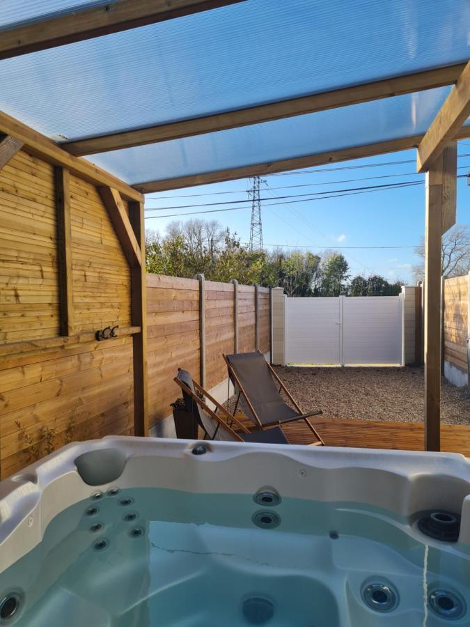 A Fleur De Spa : Maison Chaleureuse Avec Spa Privatif Et Billard. Coulogne Экстерьер фото